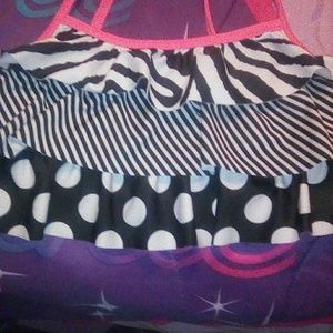 A top piece of a bikini